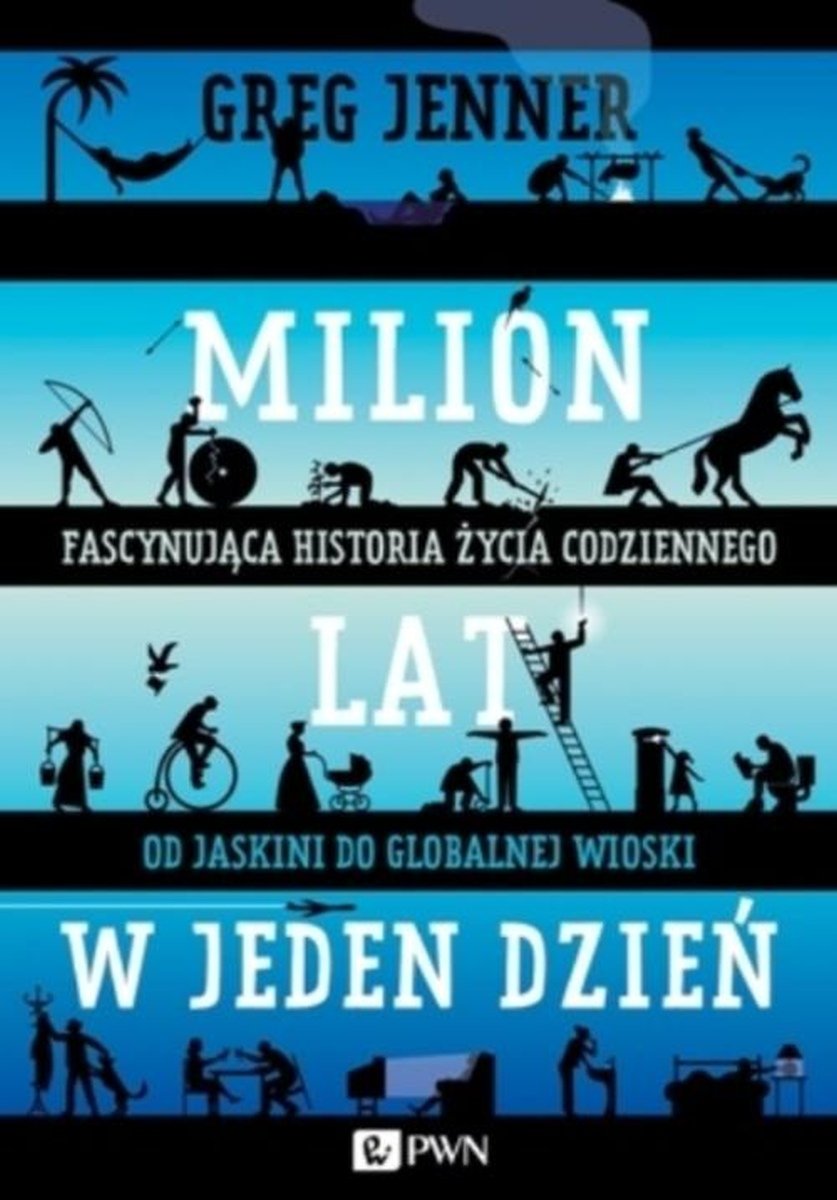 Greg Jenner ,,Milion lat w jeden dzień