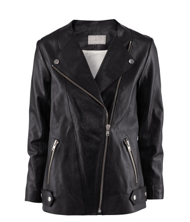 Kurtka skórzana H&M