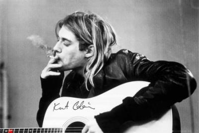Kurt Cobain - Nirvana - plakat 91,5x61cm