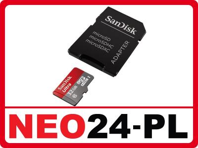 KARTA PAMIĘCI SANDISK ULTRA 32GB MICRO SD 48MB/s