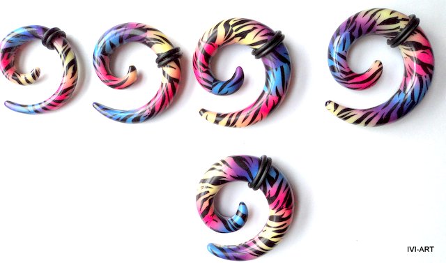 tęczowy tygrys 10mm