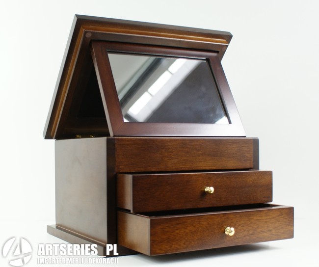 Kuferek na biżuterię