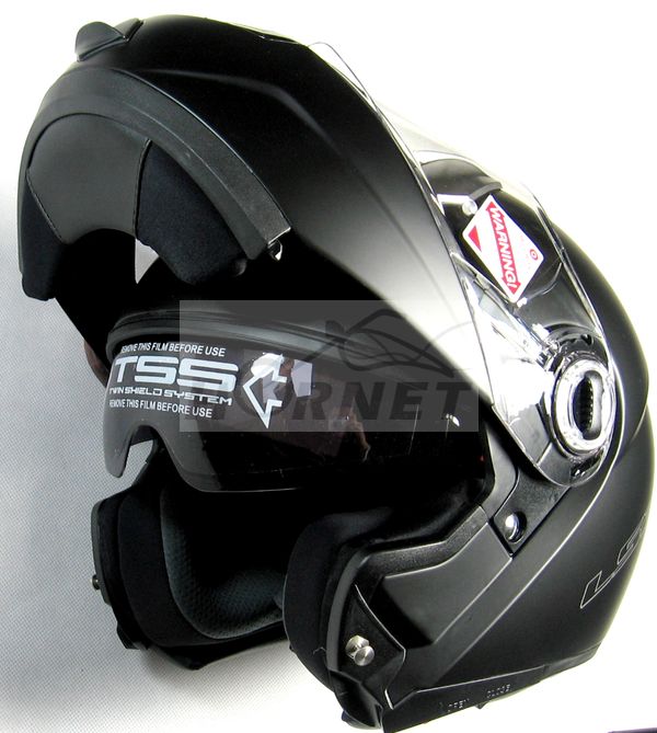 KASK LS2 EASY MATOWY BLACK XXL SZCZĘKA NOWOŚĆ 2012