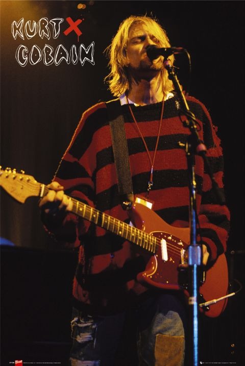 Plakat Kurt Cobain