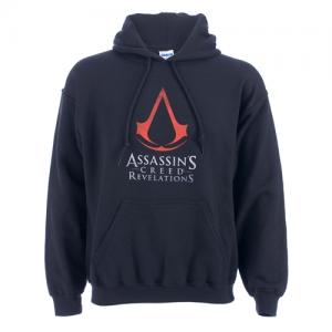 Assassins Creed Logo And Figure Bluza z kapturem L