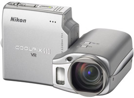 Nikon Coolpix S10 + Karta SD 1 GB