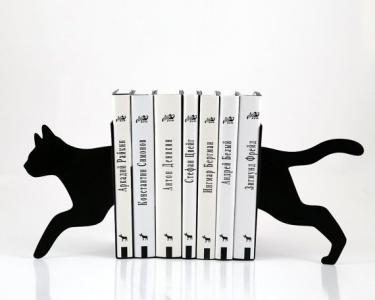 Podpórka do książek - Kot