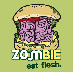 Koszulka zombie subway