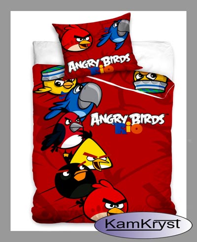 Pościel Angry Birds