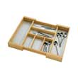  Cookworks Wooden Expanding Cutlery Drawer.