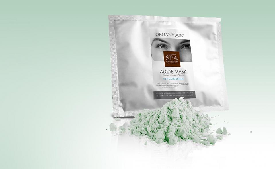 MASKI ALGOWE NA TWARZ NA OKOLICE OCZU