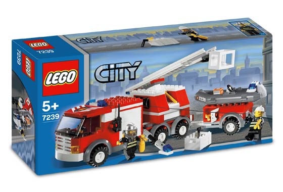 LEGO (7239) Wóz Strażacki