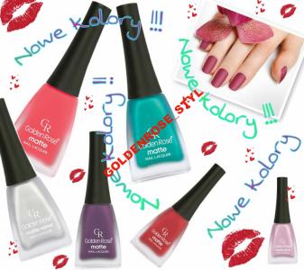 MATOWY / MATTE / LAKIER DO PAZNOKCI GOLDEN ROSE