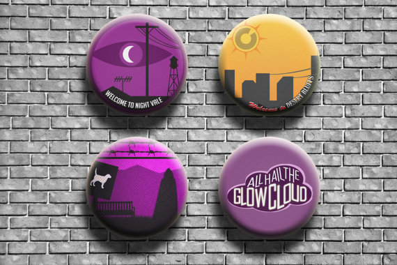 Night Vale buttons