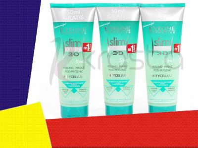 Eveline SLIM EXTREME 3D Peeling masaż pod prysznic