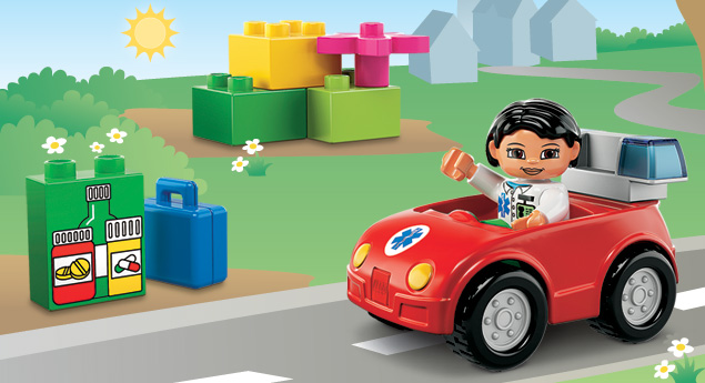LEGO DUPLO AUTO PIELĘGNIARKI 5793