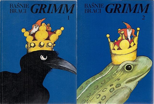 Baśnie Braci Grimm - 2 tomy - wydanie z 1989 roku