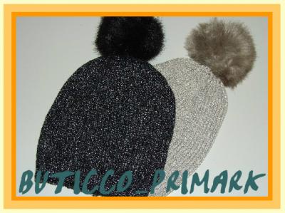 ATMOSPHERE CZAPKA POMPON __ LIS __ DWA KOLORY