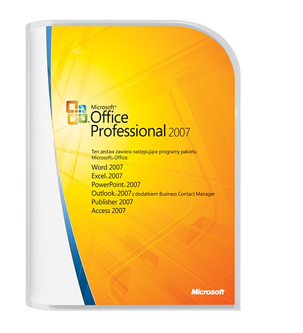 Microsoft Office Professional 2007 PL 10 Academic Edition BOX