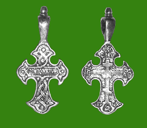 Krzyżyk srebrny