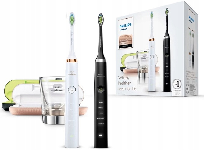 2 Szczoteczki Philips Sonicare DiamondClean HX9392